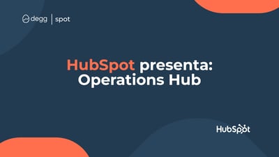 HubSpot presenta: Operations Hub